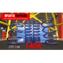 KIT MUELLES H&R MEGANE II (NO INCL. RS) -35mm